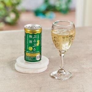 1087 白鶴 ぷるぷる梅酒 190ml缶×30本 １ケース