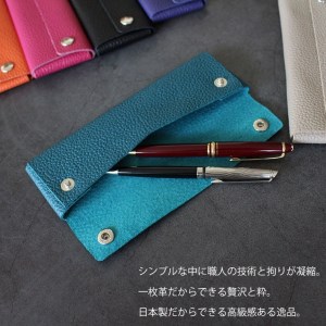 385 ペンケース(牛本革製)