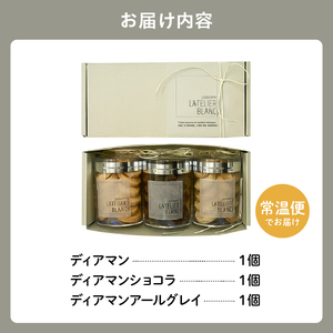 ディアマン3種詰め合わせ【0098-001】岐阜県 可児市 焼き菓子 発酵バター セット 鮮度 おやつ スイーツ ティータイム お取り寄せ グルメ 手作り ギフト プレゼント セット