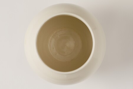 【ふるなび限定】白釉花器　作者：山下　眞喜 【0032-097】陶芸 FN-Limited-SP