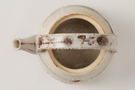 【ふるなび限定】志野さび絵土瓶　作者：山下　眞喜 【0032-098】陶芸 FN-Limited-SP