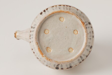 【ふるなび限定】志野さび絵土瓶　作者：山下　眞喜 【0032-098】陶芸 FN-Limited-SP