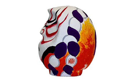 日本だるま　藤澤松蹊 作 [No.1115]