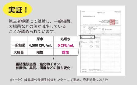 防災・災害用　非常用浄水器「磨水EW」　J24P-EW [No.1121]
