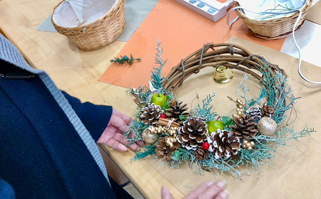 リース作り（体験）チケット送付 [No.367]