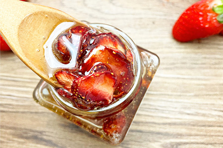 岐阜県産いちごはちみつ漬けセット　190g×2瓶 [No.426]