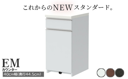 食器棚 カップボード 組立設置 EMA-S400KRカウンター [No.549]