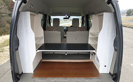 キャンピングカーレンタル　エブリイ　平日36時間　土日祝日別途対応可能 [No.775]