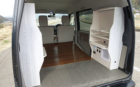 キャンピングカーレンタル　エブリイ　平日36時間　土日祝日別途対応可能 [No.775]