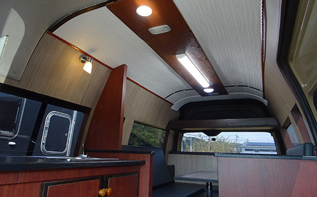 キャンピングカーレンタル　ハイエースＢ　平日24時間　土日祝日別途対応可 [No.780]