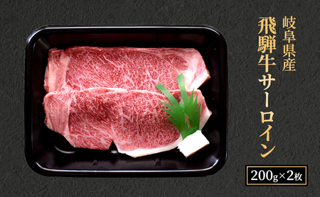 飛騨牛 牛肉 肉 ステーキ サーロイン 400g 200g×2枚 A5 