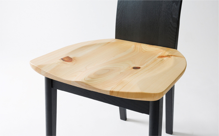 桧然 チェア 飛騨産桧 飛騨の家具 イバタインテリア[Q2329]DCL-312