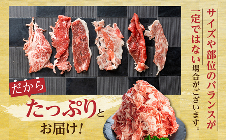 【訳あり】うまい赤身にこだわった 和牛肉 切り落とし  900g (300g×3) 牛肉 [Q2422]
