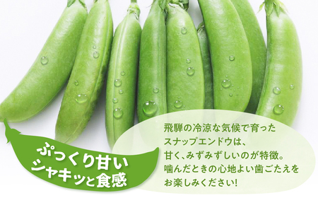 先行予約  野菜 スナップエンドウ 300g / 野菜 エンドウ　池田農園