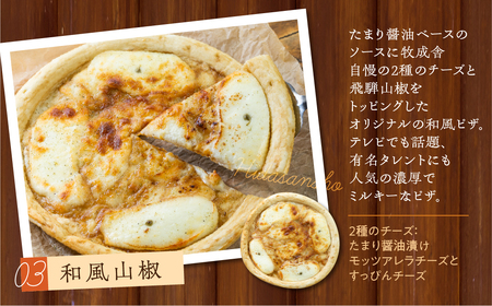 チーズたっぷりピザ3種3枚 ピザ 冷凍ピザ 人気ピザ マルゲリータピザ[Q1642x]