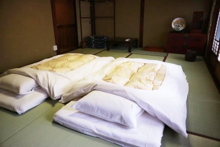 吉城の郷 馬出し橋 1泊朝食付き ペア宿泊券 貸し切り 1日1組限定 飛騨古川 古民家 観光[Q281]