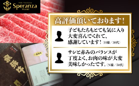 飛騨牛 極上しゃぶしゃぶ 肩ロース 700g ”極み” 飛騨市推奨特産品[Q308]