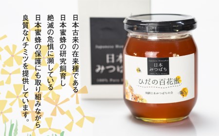 飛騨日本みつばちの会 ひだの百花蜜 300g 1本 はちみつ 蜂蜜 ハチミツ