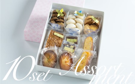 焼き菓子 詰め合わせ 8種 10点セット  飛騨古川 大久保製菓舗 クッキー フィナンシェ ブラウニー おやつ ギフト 手土産[Q516rex]