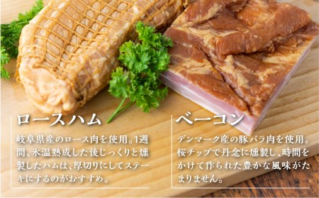 肉製品6点セット 肉製品 詰め合わせ ソーセージ ブロック ベーコン 山之村牧場[Q504]