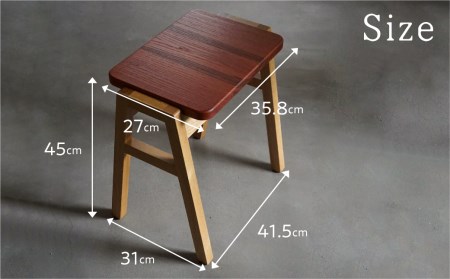 重なるスツール 1脚 スツール 木製 スタッキングスツール スタッキング