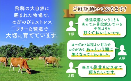 飛騨産ミルクと乳酸菌だけのプレーンヨーグルト20個 砂糖不使用 牧成舎[Q1266w]