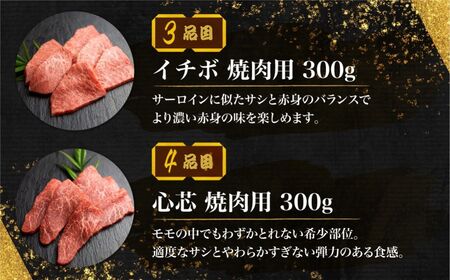  飛騨牛 5等級 希少部位 焼肉4種 食べ比べセット 計1.2kg ( ヒレ / ランプ / イチボ / 心芯 / 各300g) 4種 焼肉用 古里精肉店 A5 a5 牛肉 肉 国産 BBQ ブランド牛 お取り寄せグルメ ギフト セット 食べ比べ お楽しみ 100000円 10万円 飛騨市［Q2850］