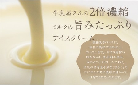 ＜牧成舎＞飛騨のミルクの旨みたっぷりアイスクリーム　１２個セット[Q1312]