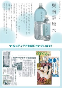 奥飛騨原水500ml × 24本 天然水 飛騨の天然水 飛騨市[B0124]