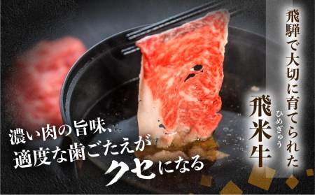 飛米牛 ロース 牛しゃぶ 300g [Q2430] 飛騨岐阜人 シャブシャブ