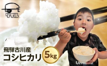 【2025年先行予約】令和7年産 新米 飛騨古川産 特別栽培米 こしひかり 5kg 特A コシヒカリ 新米 お米 米 精米 ごはん ご飯 特A 米不足 2024 飛騨市 ソイル [Q1858_25pi]