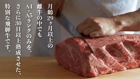 熟成飛騨牛『山勇牛』フィレステーキ用30日以上熟成［K0042］飛騨牛 ヒレ肉 飛騨市 冷凍