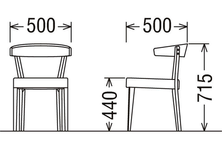 カリモク家具『ダイニングチェア』CA3700 [1250]新生活