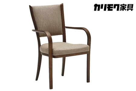 カリモク家具『肘付ダイニングチェア』CT7350 [1259]新生活