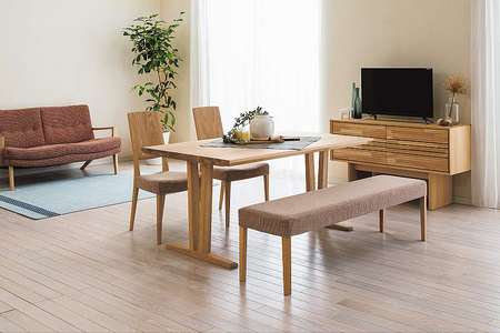 [幅1505] カリモク家具『ベンチ』CU0356 [1269]新生活 