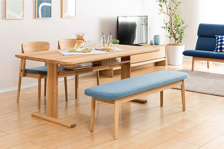 [幅1800]カリモク家具『ベンチ』CW6676 [1290]　