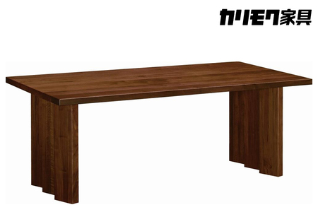 [幅1800]カリモク家具『ダイニングテーブル・厚天板』DH6240 [1301]　