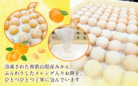 みかん 大福 4個 ×2 セット まるごと 和菓子 お菓子 菓子 おやつ カフェ スイーツ ご当地 お取り寄せ おみあげ お土産 冷凍 フルーツ 岐阜県 本巣 プレゼント ギフト 日時指定 可 [mt501]