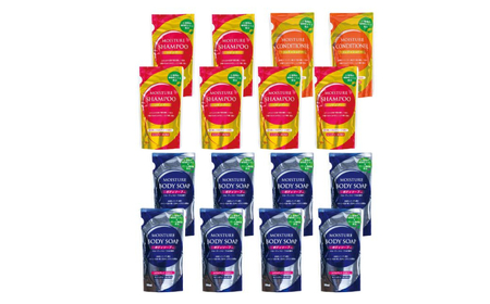 [生活応援]ヘルスケア１６個セット ボディーソープ ボディソープ  シャンプー コンディショナー リンス 石鹸 せっけん セット 日用品 消耗品 バス用品 ケア用品  岐阜県 本巣市