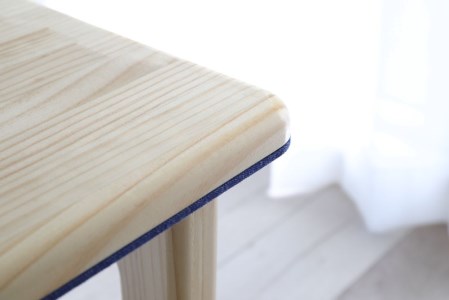 [知育にも役立つ] キッズ用テーブル (ネイビー) [0278]