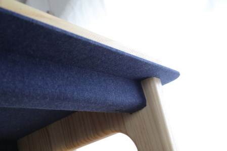 [知育にも役立つ] キッズ用テーブル (ネイビー) [0278]