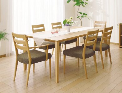 美品 カリモク ダイニングチェア CT6110 カリモク家具『肘付ダイニングチェア』CT6110 [1089]新生活 | 岐阜県