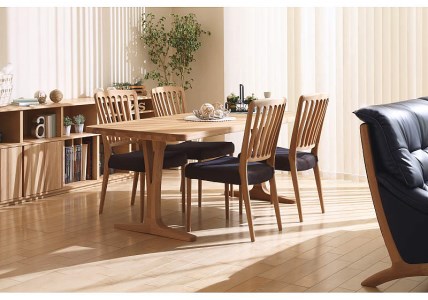 カリモク家具『肘付ダイニングチェア』CU6510 [1110]新生活