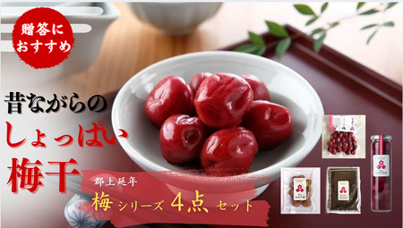 郡上延年梅シリーズ４点セット