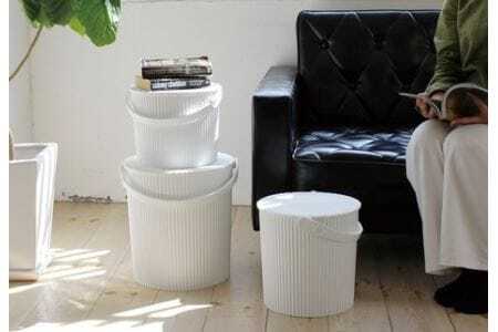 フタ付きバケット2個セット