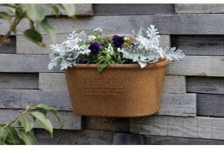 ハンギングポット　2サイズ4点セット(ナチュラル)