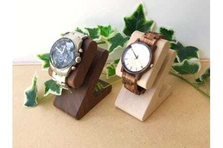 KATOMOKU　木製腕時計スタンド（ハードメープル）km-103HM