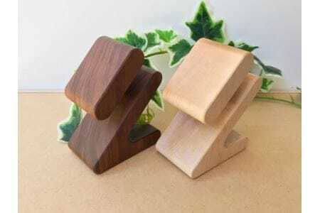 KATOMOKU　木製腕時計スタンド（ハードメープル）km-103HM