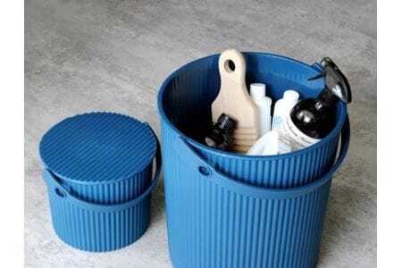 フタ付きバケット4個セット