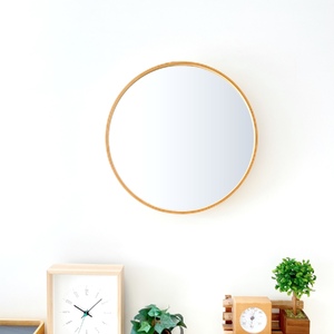 KATOMOKU plywood mirror km-91≪km-91NA≫曲げわっぱミラー(ナチュラル)【B-36-na】